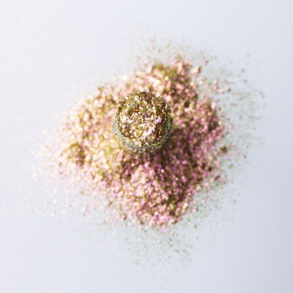 Metallic Pink Nail Flakes - Image 3