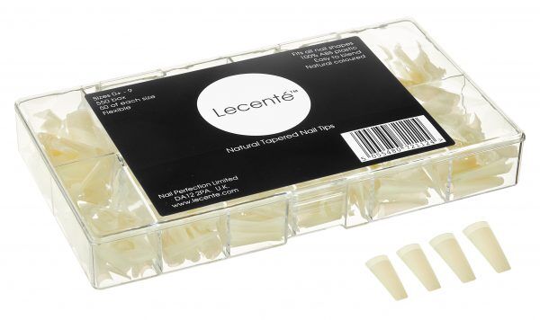 Natural Tapered Nail Tips (550pcs) - Image 3