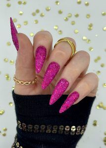 Darkest Pink Holographic Multi Glitz