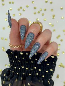 Pewter Holographic Glitter