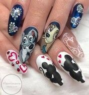 disney nail art foils