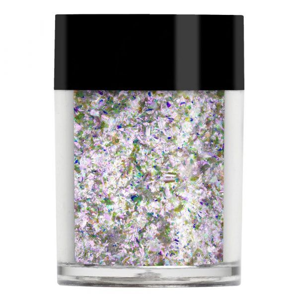 purple nail flakes