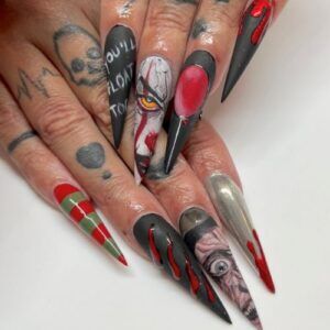 pennywise nails