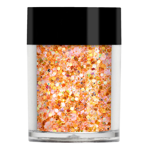 Bright orange glitter Candy Corn
