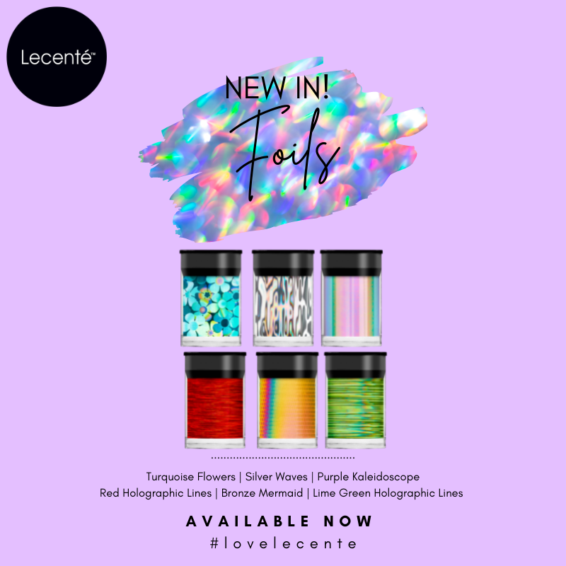 nail foils from lecente
