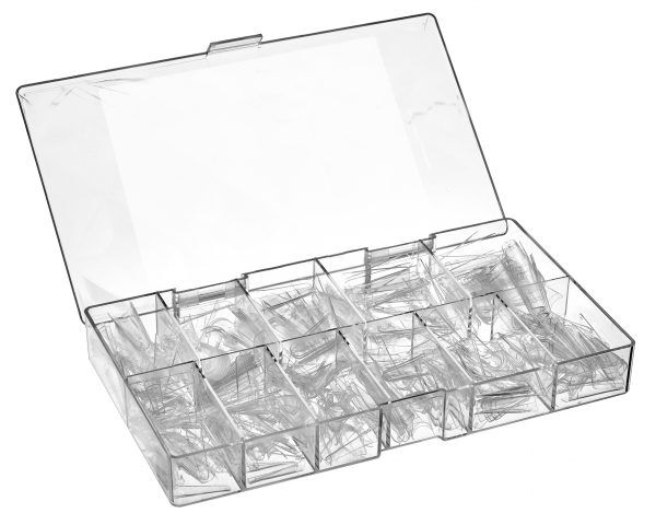 Clear Tapered Nail Tips (550pcs) - Image 3