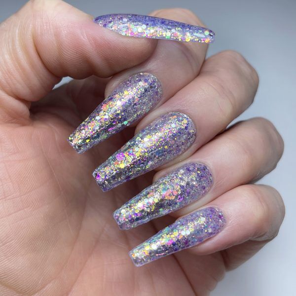 Grape Soda Multi Glitz Nail Glitter - Image 3